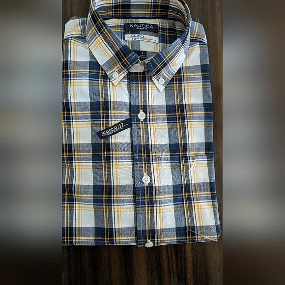 Nautica | Shirts | Nautica Slim Fit Wrinkleresistant Plaid Wear To Work Shirt | Poshmark Nautica | Shirts | Nautica Slim Fit Wrinkleresistant Plaid Wear To Work Shirt | Poshmark